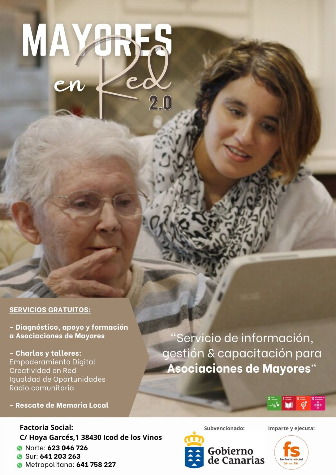 MAYORES EN RED 2.0 Factoría Social MAYORES EN RED 2.0 Factoría Social